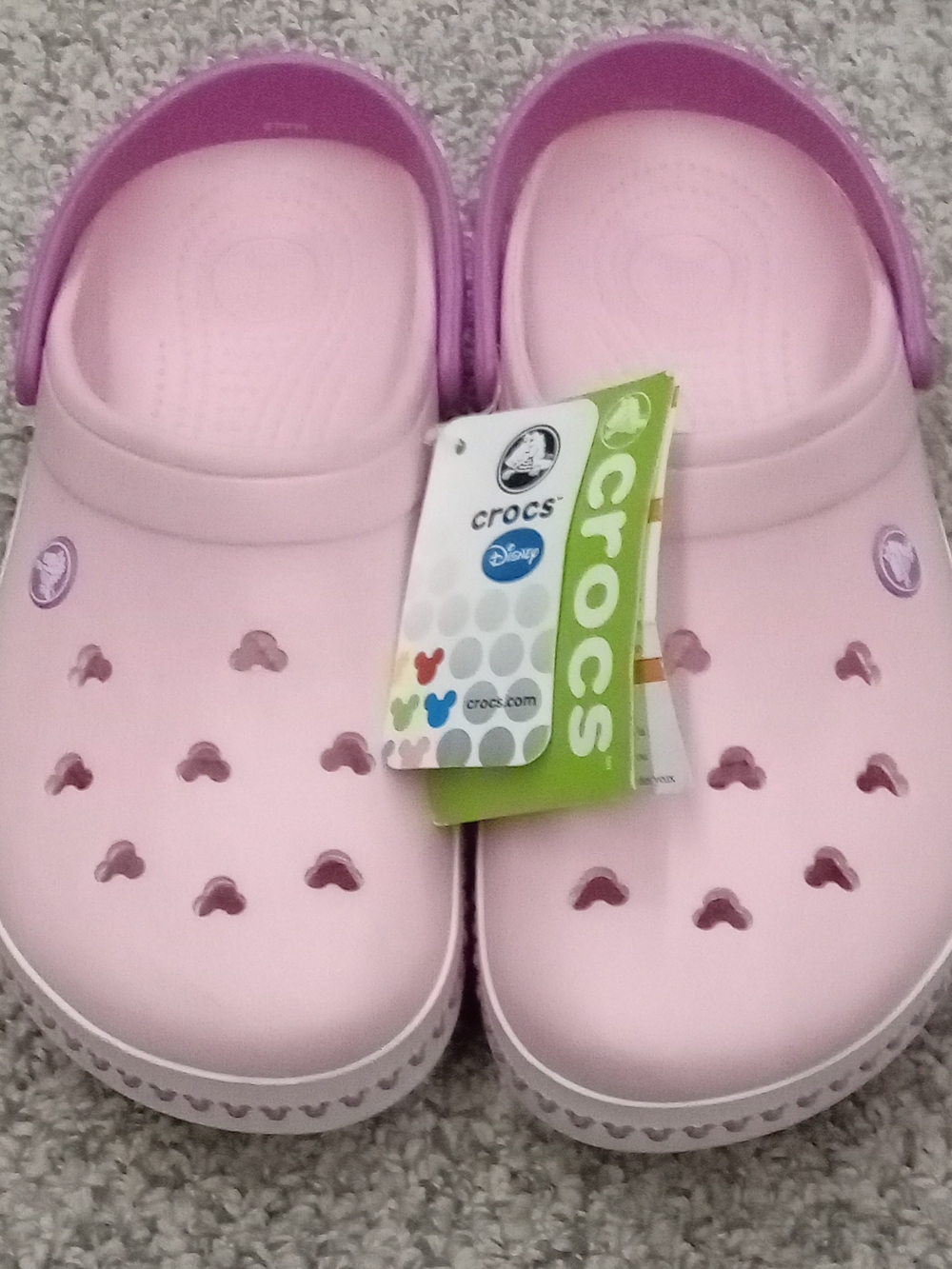 Adorable Minnie Mouse Crocs Classic Clog - Pink